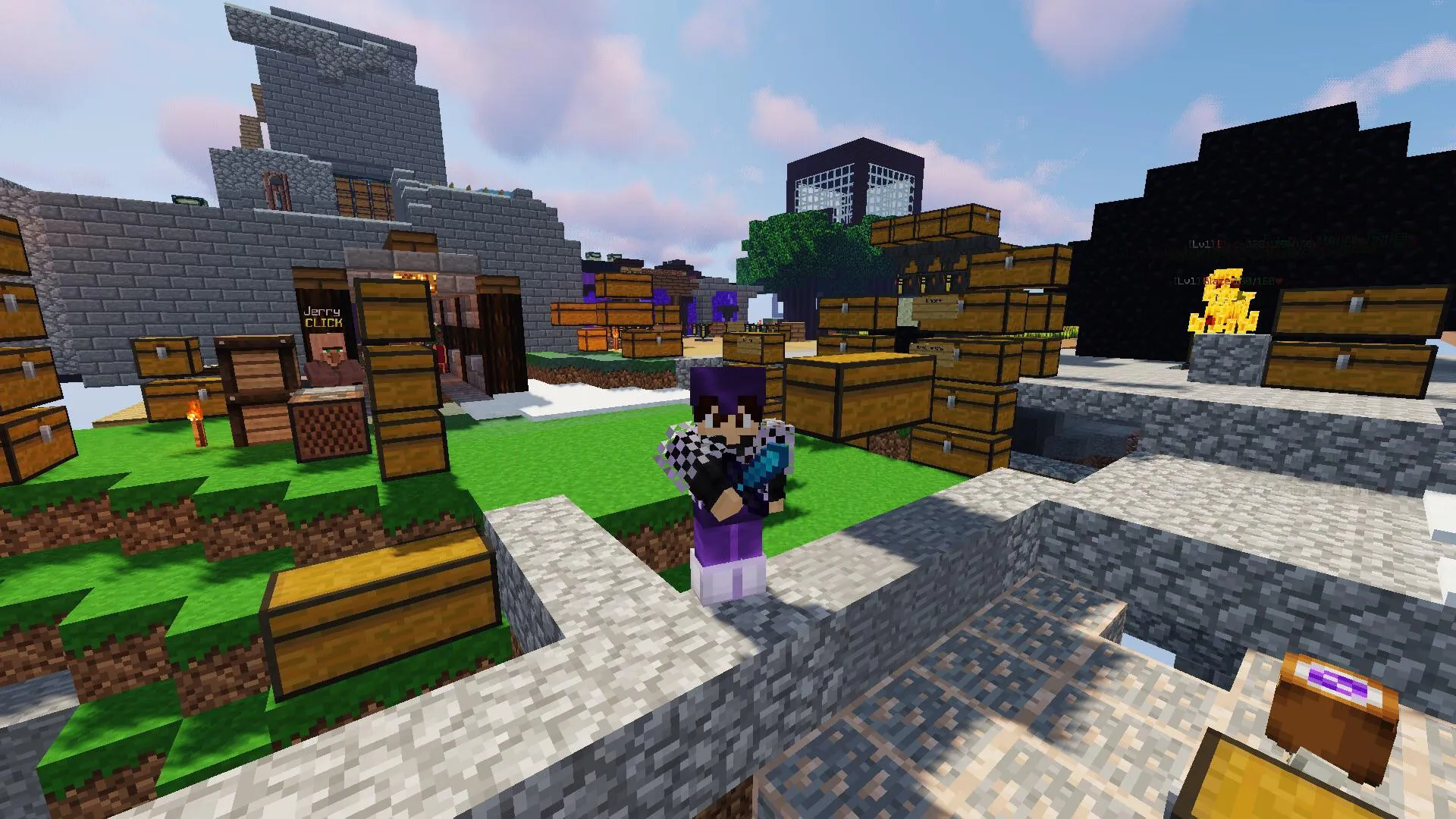 17305 skyblock gear synergy