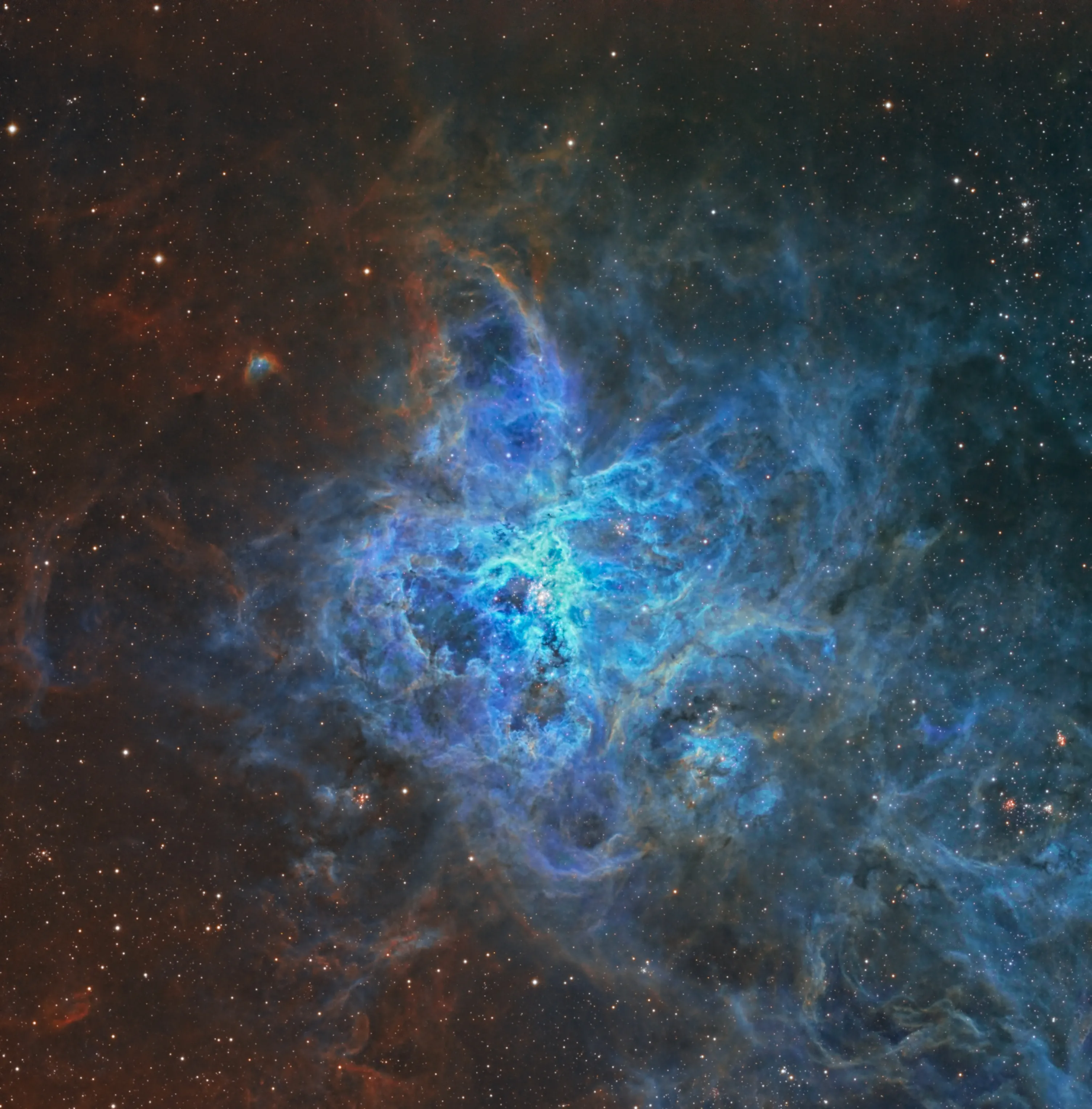 17381 tarantula nebula size comparison