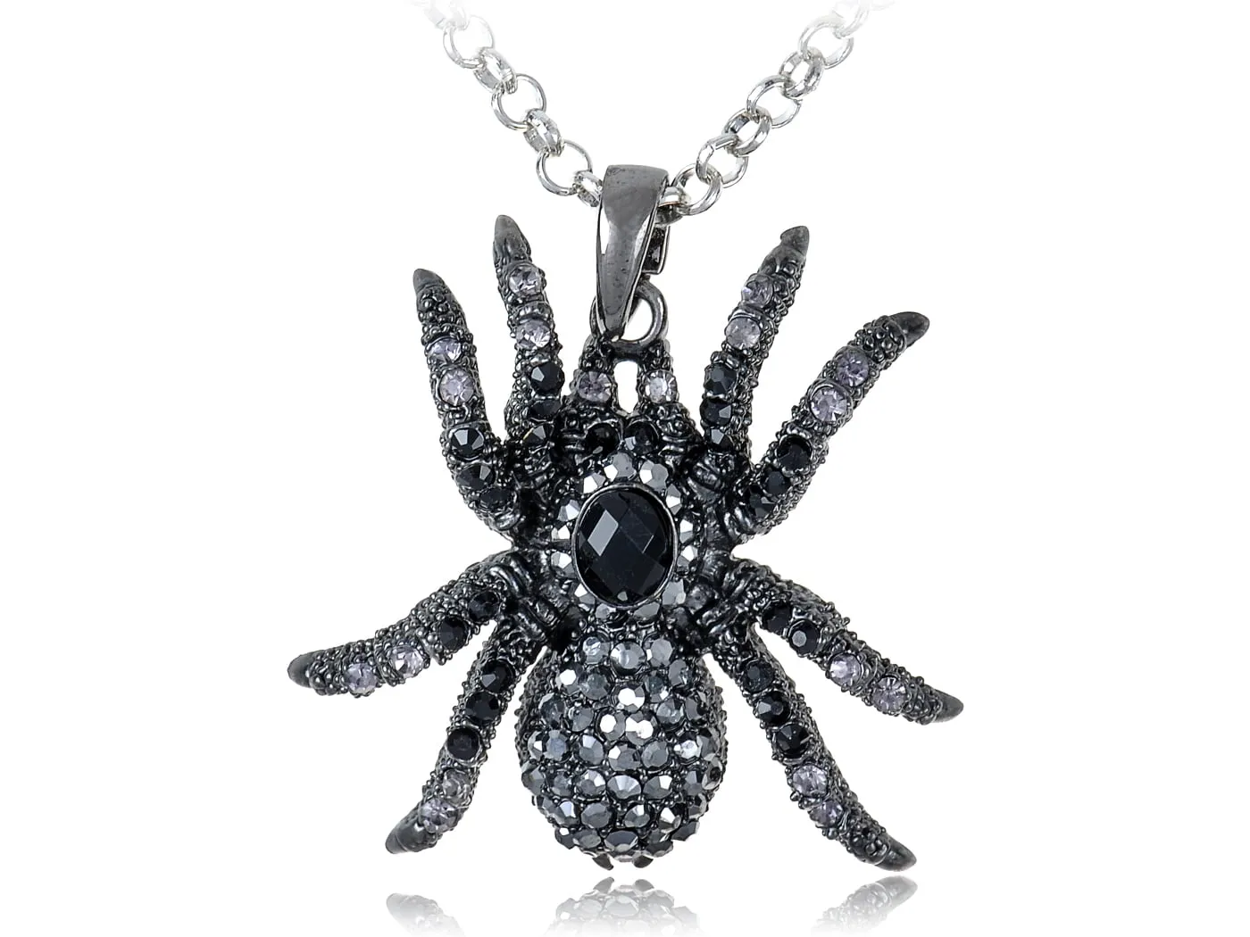 17384 tarantula spider necklace 1