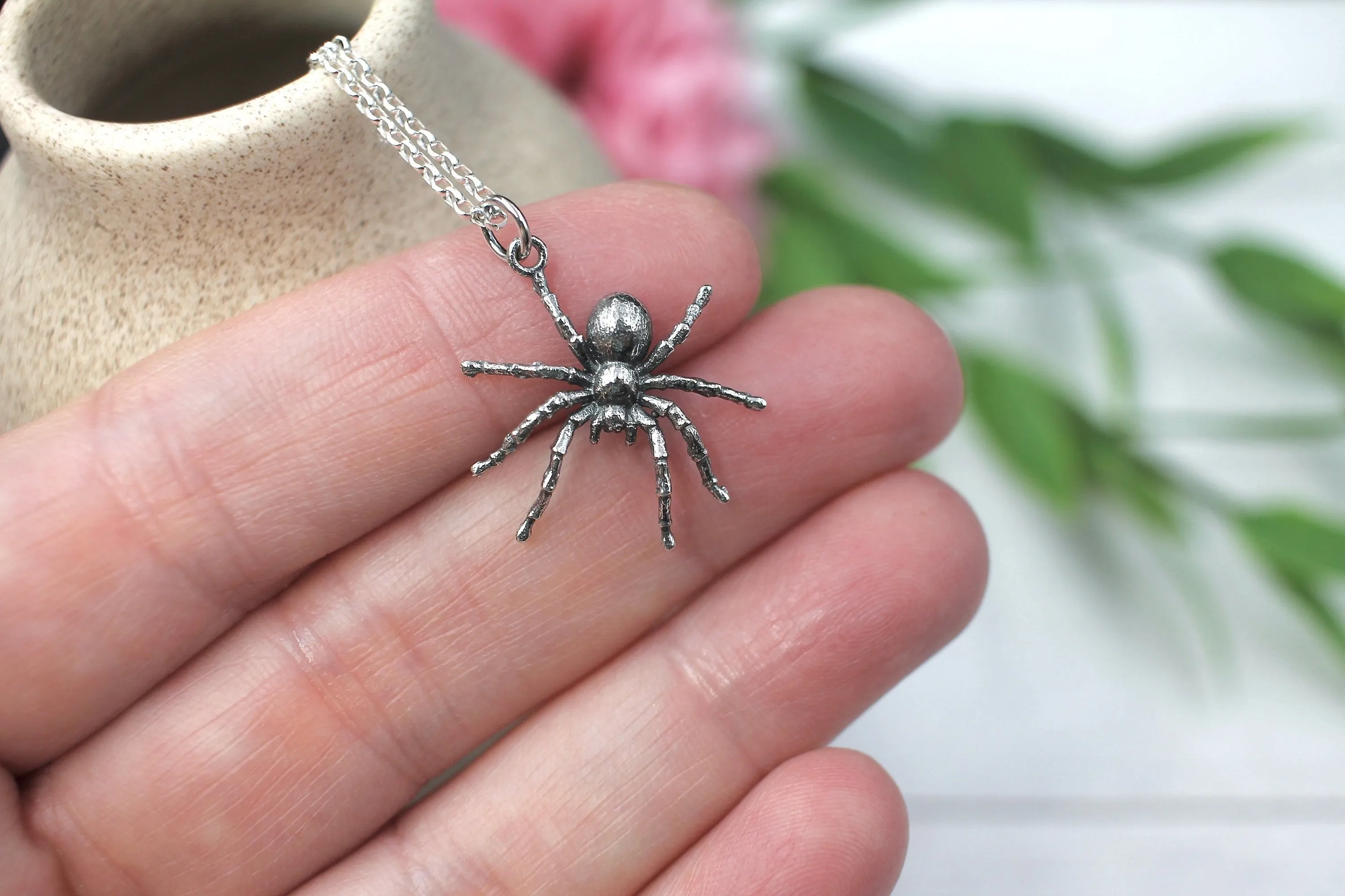 17384 tarantula spider necklace 6