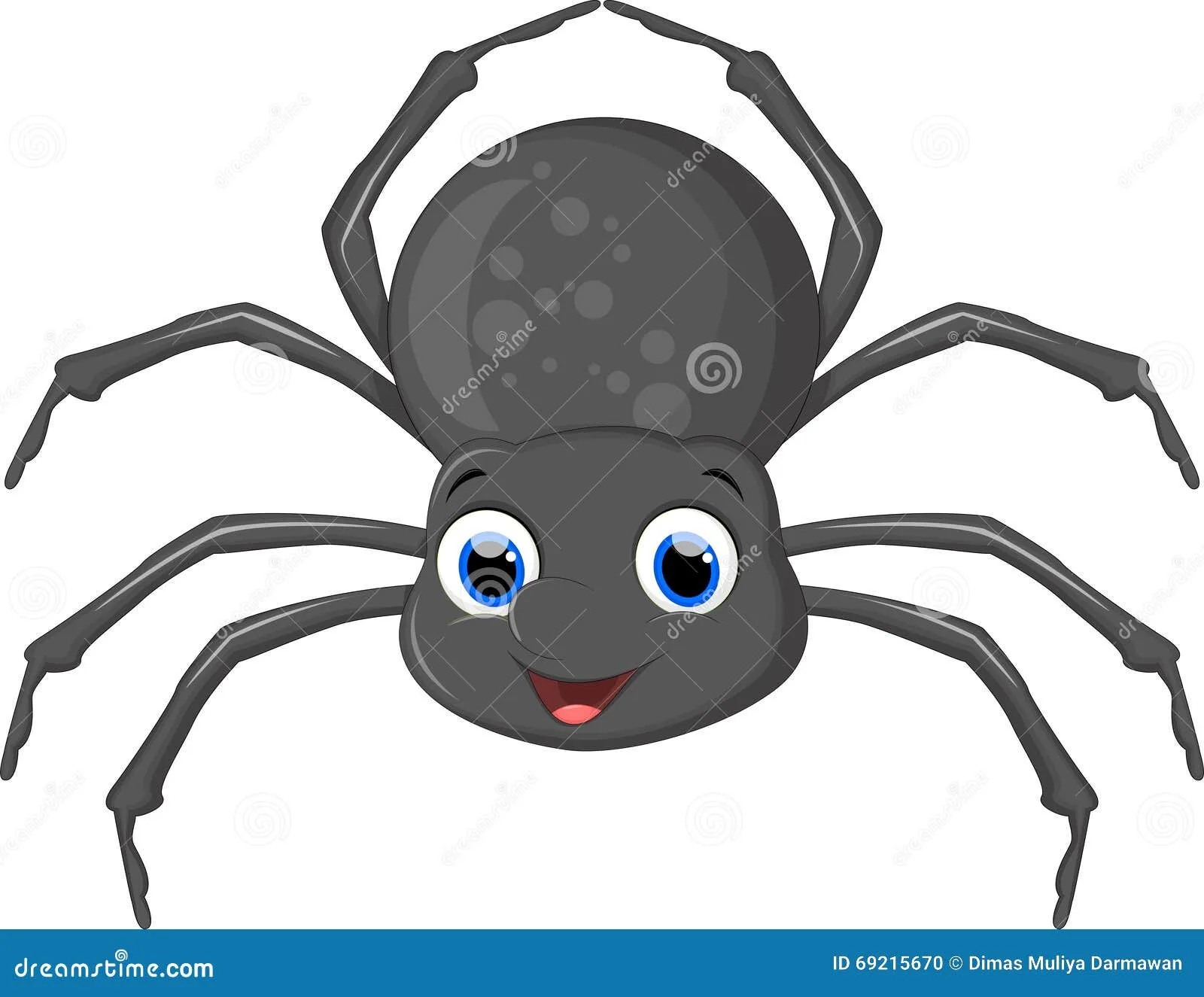 17390 tarantula spider cartoon image3