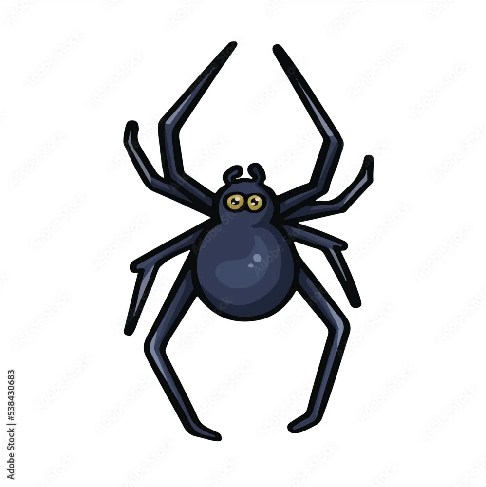 17390 tarantula spider cartoon image5