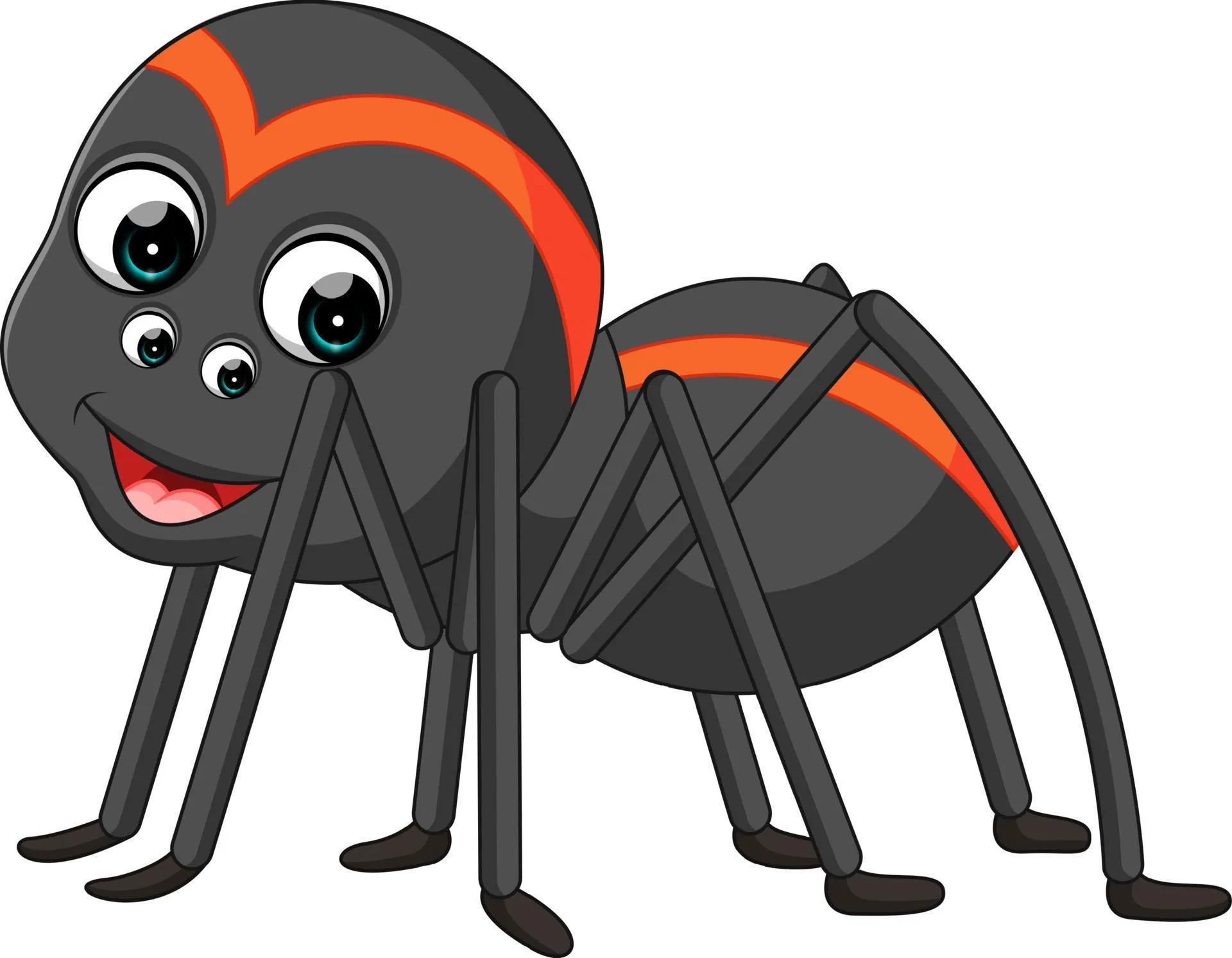 17390 tarantula spider cartoon image6