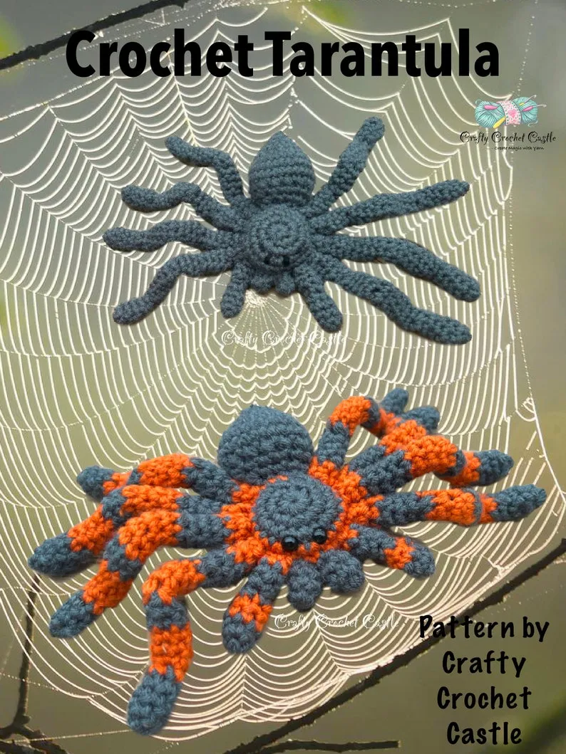 17425 tarantula crochet plushies