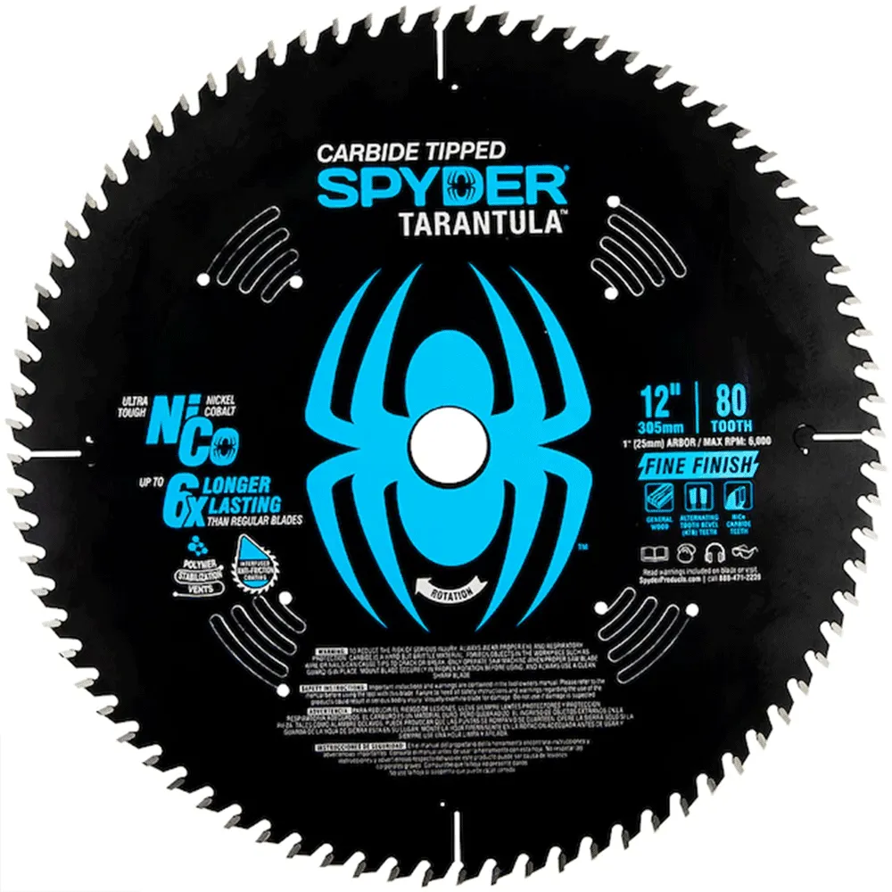 17480 spyder tarantula blade applications